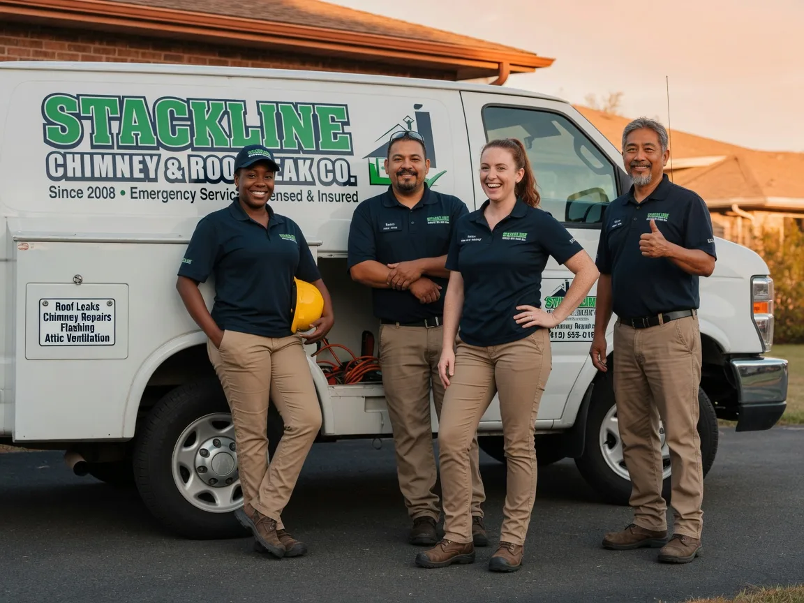 Chimney flashing repair company in Pacific Junction, IA